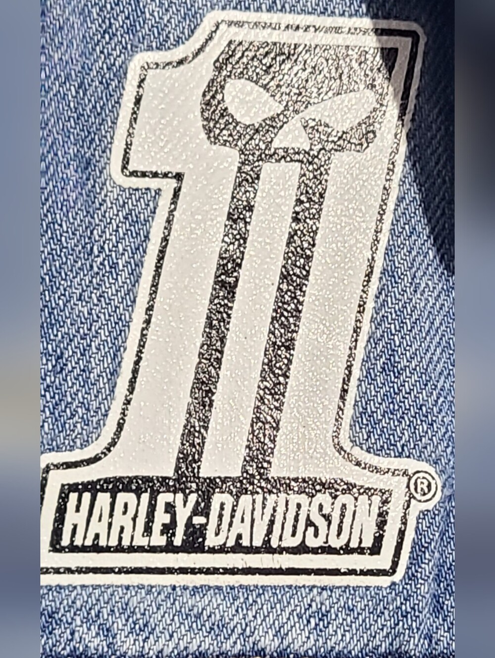 Harley-Davidson Medium Women's  Denim Hooded Jacket MKE, WI - Picture 9 of 12